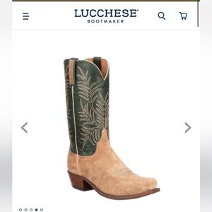 Lucchese Paxson Suede Boot